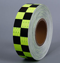 Grid black fluorescent green