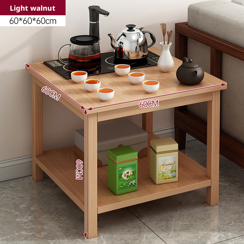 Light walnut color 60*60*60cm
