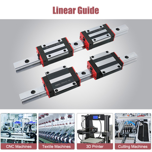 Carga pesada HGR25 CNC Sistema de riel de guía lineal Guías lineales y bloque de riel con cojinete de núcleo HGH25CA HGH25HA - Product Image 5