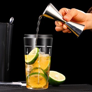 Factory Wholesale Pure Stainless Steel <strong>Jigger</strong> with Scale Mark for bar Cocktail - Product Image 3