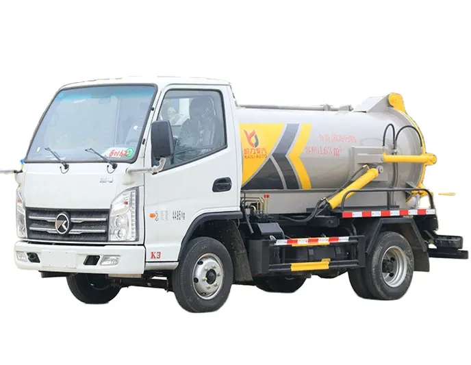 Arabia Saudita vende camiones de succión al vacío de 5000 litros para la limpieza de lodos de redes de tuberías