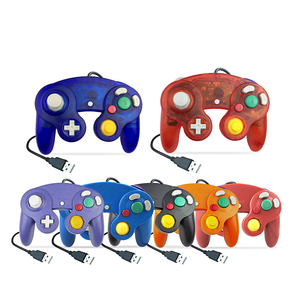 Mando con cable USB para Nintendo Gamecube, mando con vibración para NGC, GC, Wii, MAC, ordenador y PC - Product Image 1