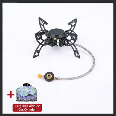 black + 230g high-altitude gas canister