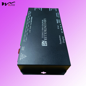 Светодиодный контроллер K8-ARTNET AC110V-220V адресуемый 8192 пикселей SD-карта полноцветный светодиодный контроллер