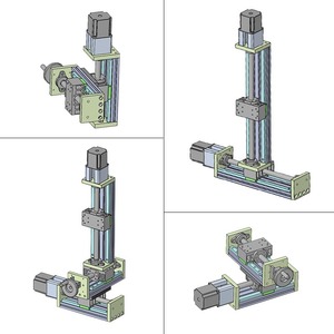 Manual Electric Lathe Heavy-duty Woodworking <strong>CNC</strong> End Milling Precision Lifting <strong>Slide</strong> Module Cross Rod <strong>Linear</strong> <strong>Guide</strong> - Product Image 6