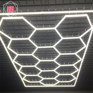 HanYin DIY sechseckige Waben beleuchtung Fitness studio modulare Decke sechseckige LED-Licht