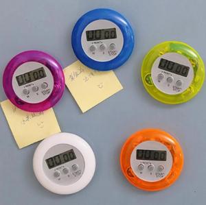 Ingrosso Custom forma rotonda Mini elettrico LCD da cucina Timer digitale per la cottura conto alla rovescia Timer sveglia utensili da cucina - Product Image 1