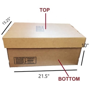 Deniz gıda mumlu deniz ürünleri karton ambalaj sebze dondurulmuş et için karton kutu - Product Image 2