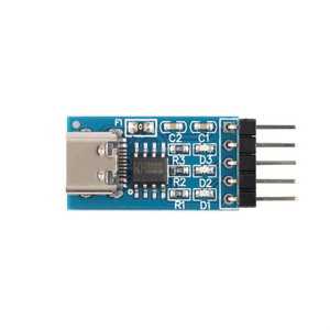 Tip-c tipi c USB USB-C TTL seri Port CH340N modülü CH340 DC 5V/3.3V yükseltme MCU indir fırça hattı - Product Image 4