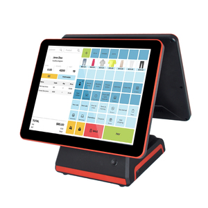 Escritorio Pos ordenador caja registradora pantalla táctil todo en uno sistema Pos máquina Terminal con escáner/impresora/cajón - Product Image 1