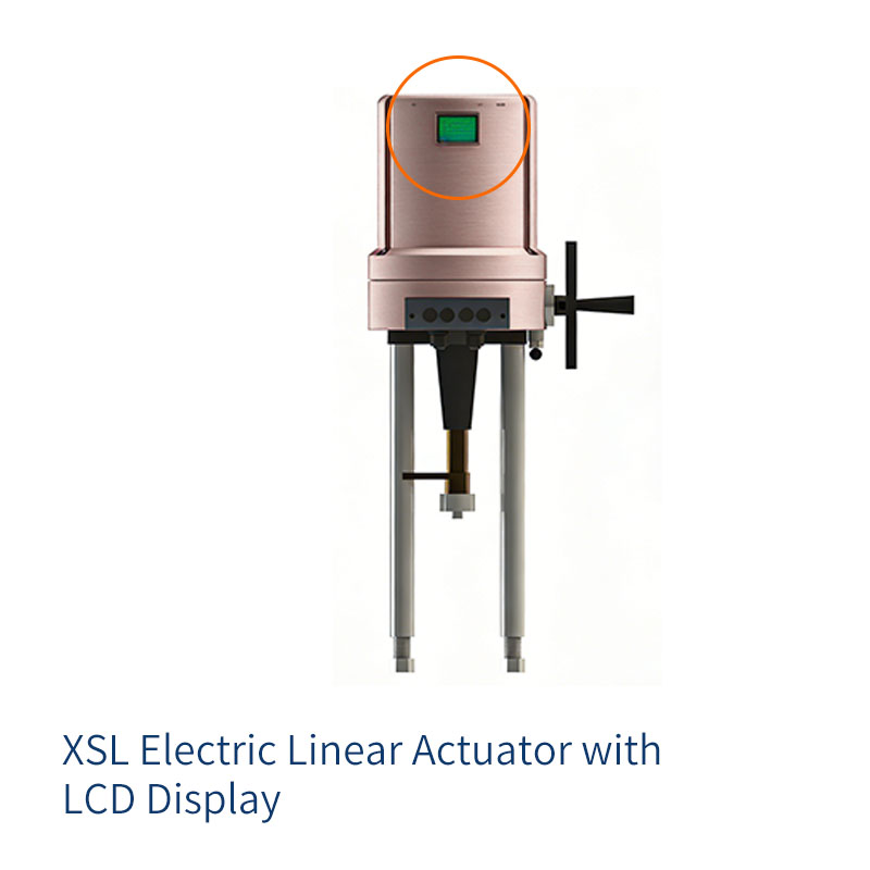 Actionneur linéaire électrique XSL avec écran LCD
