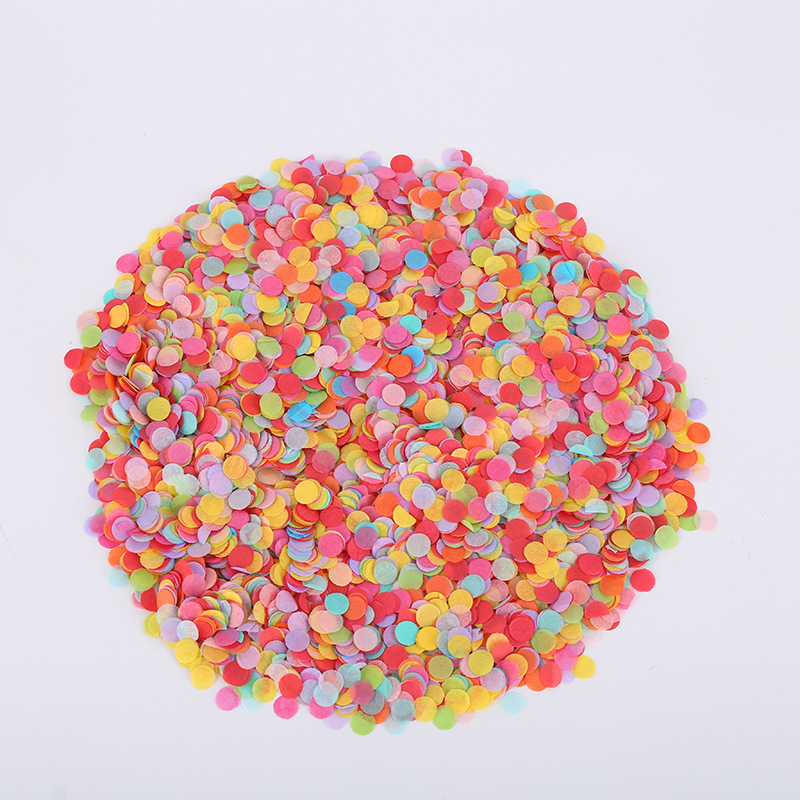 colorful 1 cm mixed-color small discs