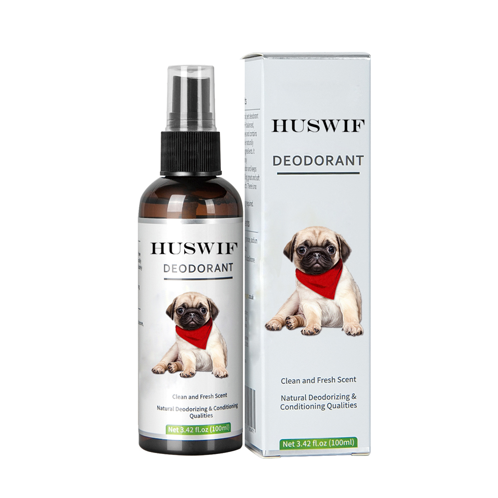 Spray déodorant pour animaux de compagnie