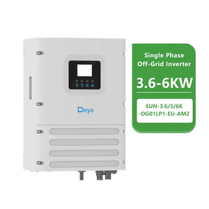Deye Smart Single Phase Off Grid <strong>Inverter</strong> 5KW 6KW Max <strong>16</strong> Parallel with Touch LCD for Remote Residential Energy Solutions - Product Image 1