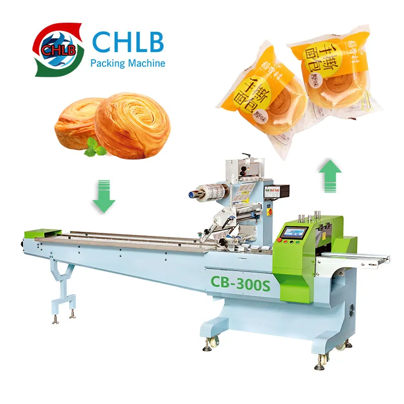Machine à emballer automatique multifonctionnelle machine à emballer les snacks machine à emballer le pain empacadora de snacks