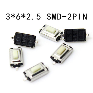 Taktile Drucktasten schalter Steuert asten Taste Berühren Sie den Mikrosc halter Momentan SMD DIP 3*6*2,5 3*6*4,3 3*6*5MM - Product Image 3