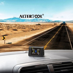 Sensor de monitor de temperatura y presión de neumáticos TPMS externo digital de alta calidad alimentado por tecnología solar - Product Image 4