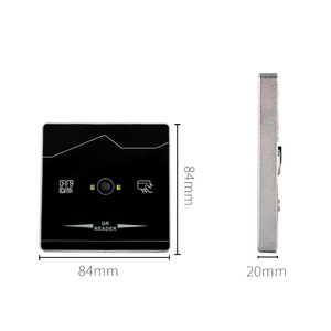 13.56Mhz IC TCP/IP/HTTP Ethernet LAN RJ45 lettore di schede di rete RFID QR Code Reader per il sistema di controllo accessi