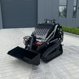 Livraison gratuite/moins cher/EPA EORO5/Walk Behind Mini Loader Stand on Skid steer Loader (With Bucket) - Product Image 2