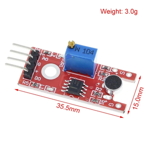 Microphone Voice Sound Sensor Module Analog Digital <strong>Output</strong> Sensors KY-038 - Product Image 4