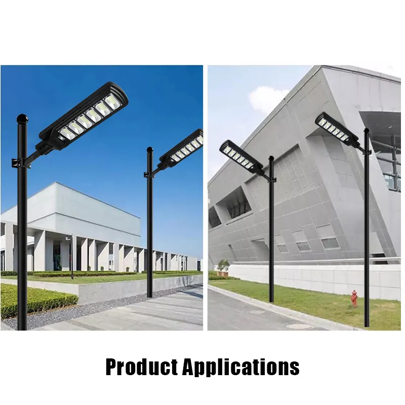 street light solar lamparas led all in one solar lighting lamps sensor outdoor waterproof remote control exteriores street light