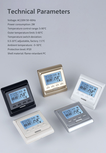 M6 Weekly Circulation Digital programmierung LCD-Bildschirm thermostat - Product Image 3