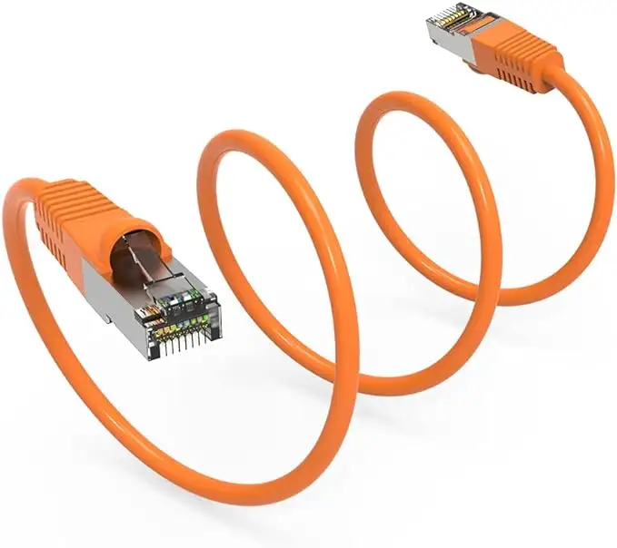 SFTP Giganet CAT6A RJ458P8Cカラフルな屋内屋外LANケーブル