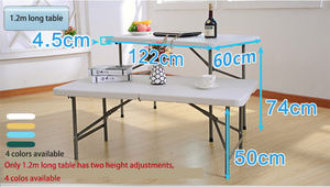 Ngoài Trời Hình Chữ Nhật Có Thể Gập Lại Bảng 4ft Thanh Di Động Bảng Cắm Trại Ngoài Trời Với Chất Lượng Tốt Đẹp - Product Image 6