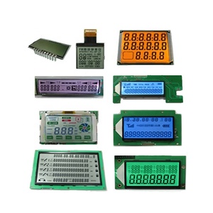 7 Segment zeichen LCD-Modul Zeichen LCD-Panel benutzer definiertes Design LCD-Ziffern bildschirm