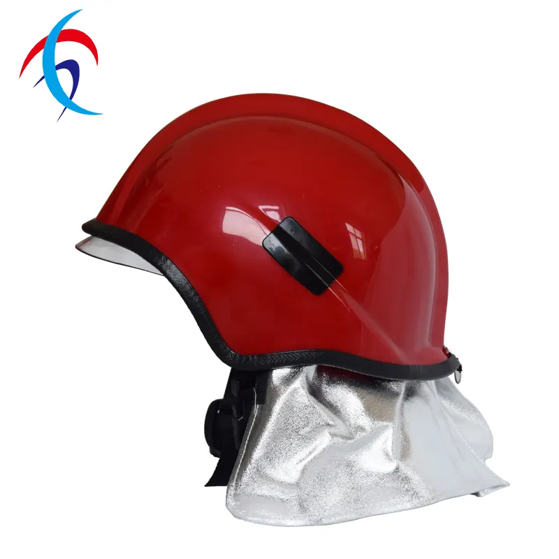Оптовая продажа, огнестойкий шлем пожарного в европейском стиле F1, пожарный шлем для пожарного пожаротушения