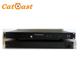 8 in 1 canali CATV DVB-C modulatore QAM con IP a RF uscita DVB-C modulatore digitale per il sistema di comunità alberghiera - Product Image 2