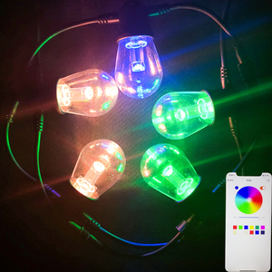 Tira de bombillas led rgb para jardín, decoración para Jardín, Exterior, IP65, bola comercial, navidad - Product Image 2