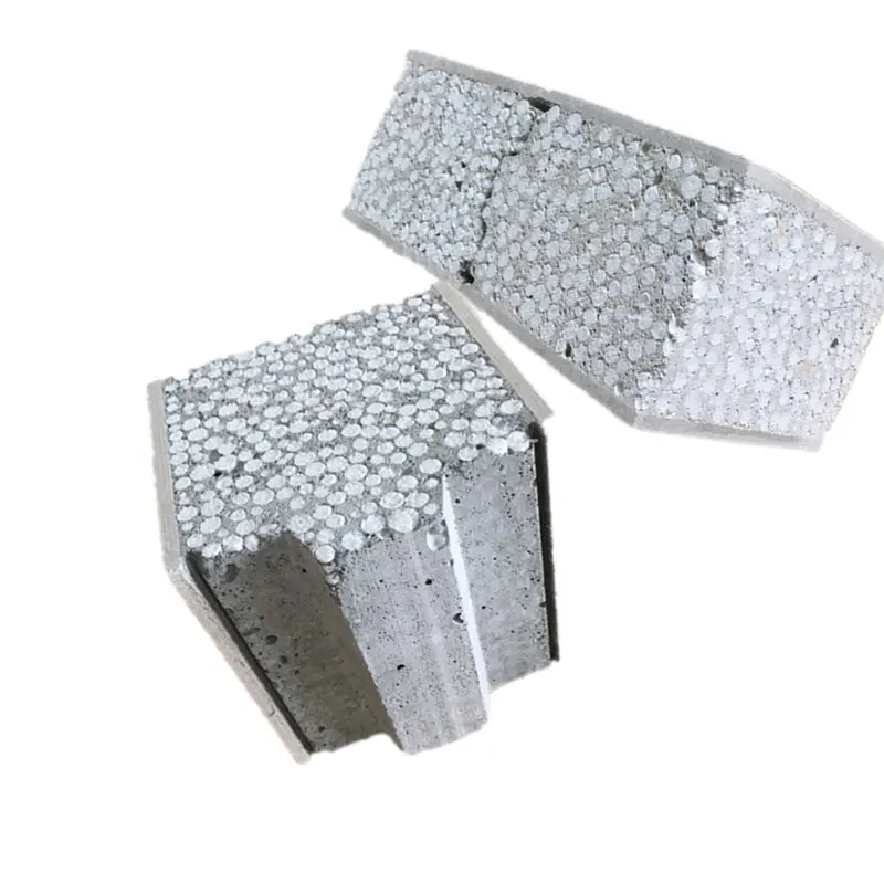 Pannello di parete di cemento leggero Eps cemento Sandwich pannello di parete/EPS cemento composto pannello di parete