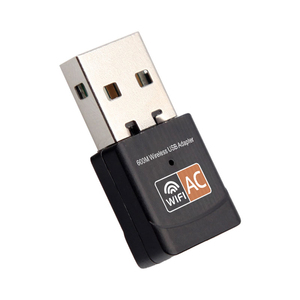Adaptador WiFi USB AC600, tarjeta Lan de red inalámbrica de doble banda de 2,4 GHz/5,8 GHz, velocidad de transmisión de 600Mbps, Stock Win 10/8, 1/8/7/XP - Product Image 5