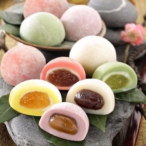 Kommerzielle automatische Doppel füllung Mochi Maker Ice Cream Mochi Making Machine Machine Produktions linie