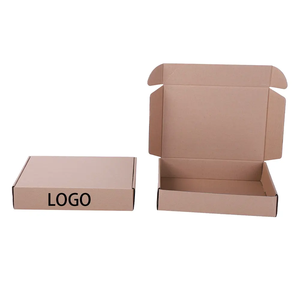Clothing Package Custom Wholesale Kraft Boxes For Shoe Underwear Clothes Shirt Packaging Shipping Box