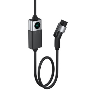 สถานีชาร์จ EV แบบพกพาระดับ2 32A ใหม่สำหรับรถยนต์ ID4 Type1 Type2 ID4-Compatible VW - Product Image 1