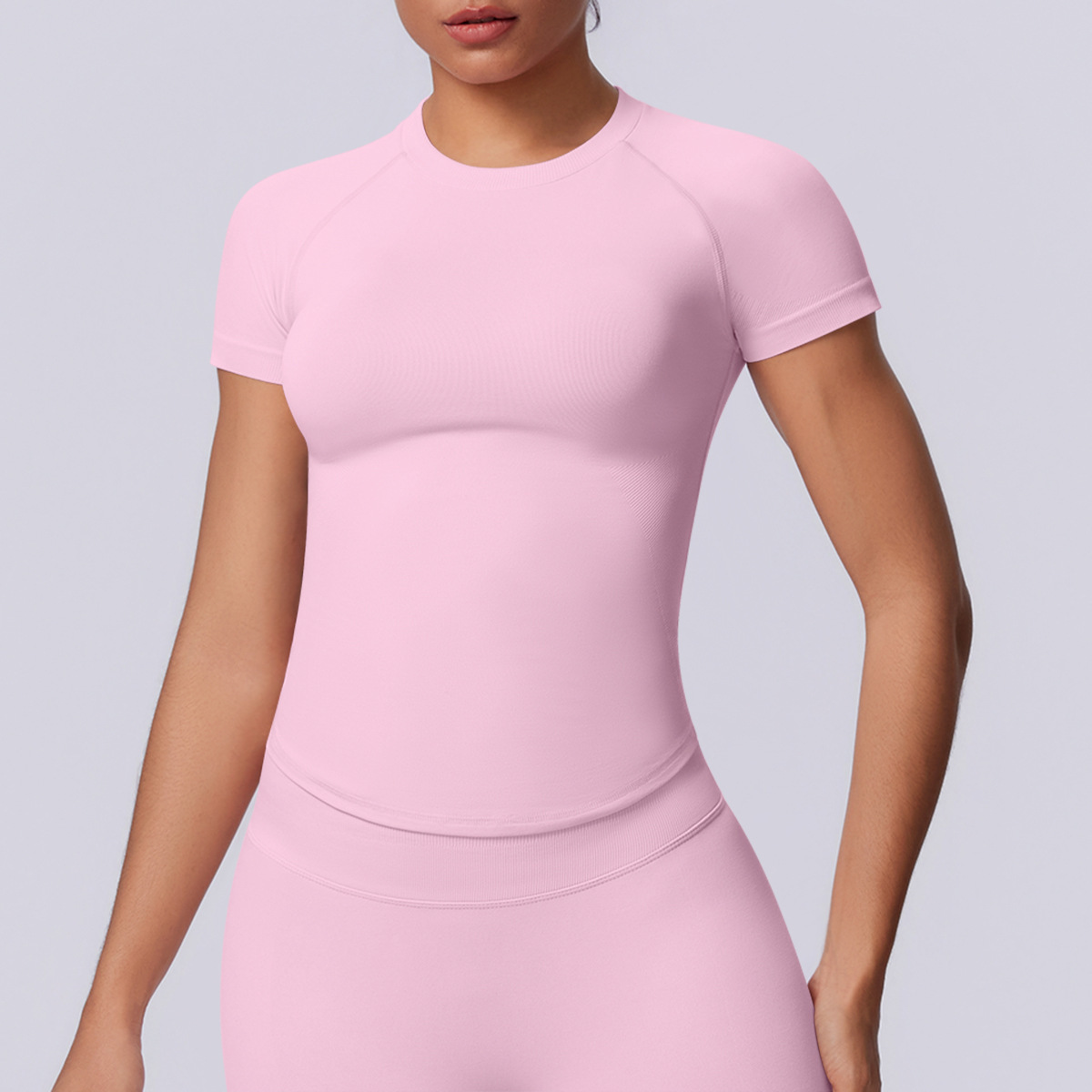 6705 Short Sleeve - Barbie Pink