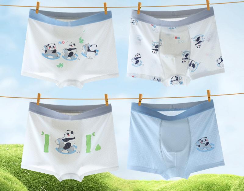 Forest Bamboo Panda Silk - 4-pack