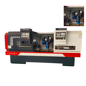 Hochpräzisions-Doppelkopf 4-Achsen-Automatisches Be- und Entladen Einzelspindel GSK CNC-System Drehmaschine zu verkaufen - Product Image 2