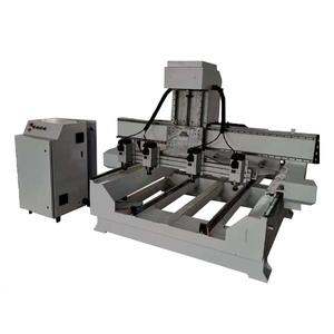 4軸Cnc 5軸ロータリーCncフライス彫刻機マルチヘッド3Dロータリー4軸Cncウッドカービング - Product Image 4