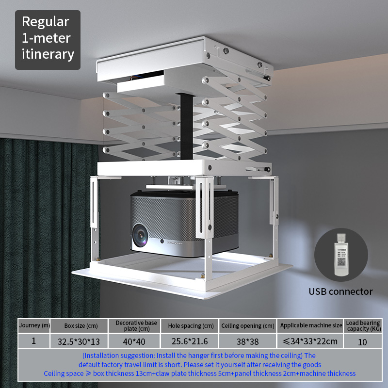 version standard blanche de 1 mètre