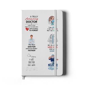 Cuaderno de tapa dura de lino con impresión personalizada, cuaderno de notas liso con logotipo personalizado A4 A5 A6 - Product Image 3