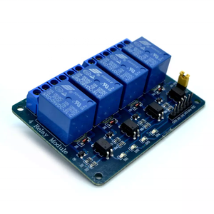 4-Kanal-5-V-Relaismodul mit Optokoppler-Relais ausgang 4-Wege-Relais-Abschirmungsmodul für Arduino DIY-Steuersc halter DC 12V - Product Image 6