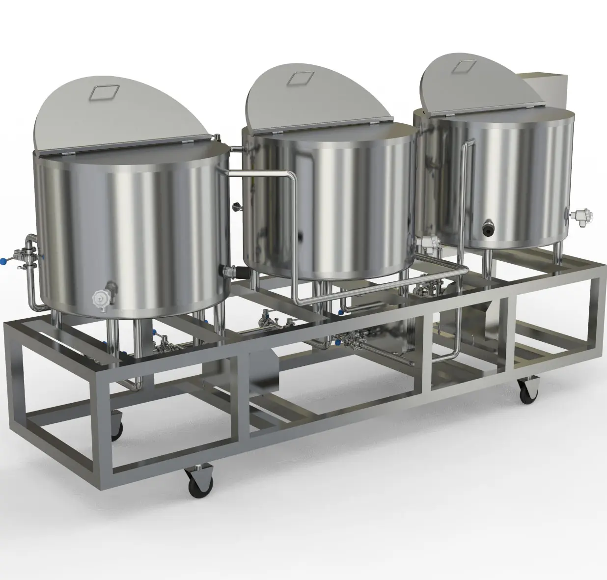 Equipo de fabricación de cerveza casera, equipo de cervecería, 200l