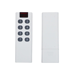 Universale RF 433MHz Wireless Apprendimento del Codice Digitale Trasmettitore di Telecomando per Interruttore di 1/2/3/4/6/8/10 pulsante 2262/EV1527 - Product Image 1