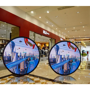 Indoor P2P1.875 Circular <strong>LED</strong> Signage Display <strong>1.2m</strong> Diameter Digital round <strong>LED</strong> Display - Product Image 1