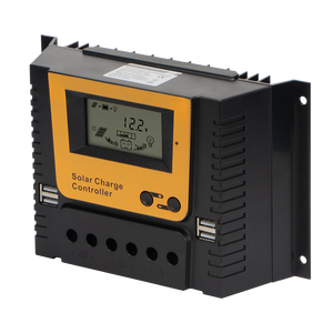 Контроллер заряда PWM 50a 60a автоматический 4-ступенчатый 12V/24V/36V/48V зарядка для свинцово-кислотного литиевого гелевого аккумулятора LCD WiFi контроллер ветра - Product Image 5