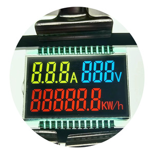 Hochwertige benutzer definierte farbige 7-Segment-LCD-Anzeige Werks preis Direkt versorgung - Product Image 1