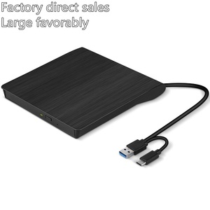 USB 3.0 Type-C便携式CD/DVD +-RW磁盘驱动器外部CD驱动器，用于笔记本DVD ROM刻录机读取器DVD播放器 - Product Image 2